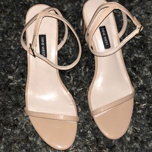 **SOLD**. Nine West Nude Heel